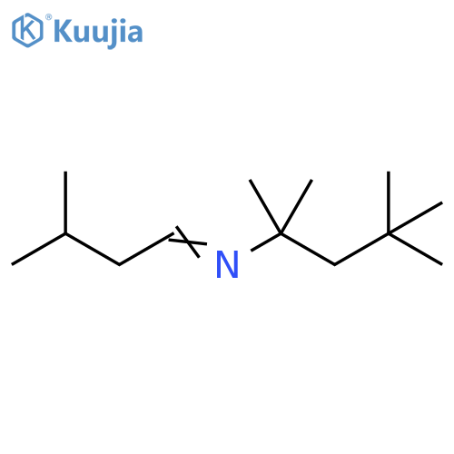 2-Pentanamine, 2,4,4-trimethyl-N-(3-methylbutylidene)- structure