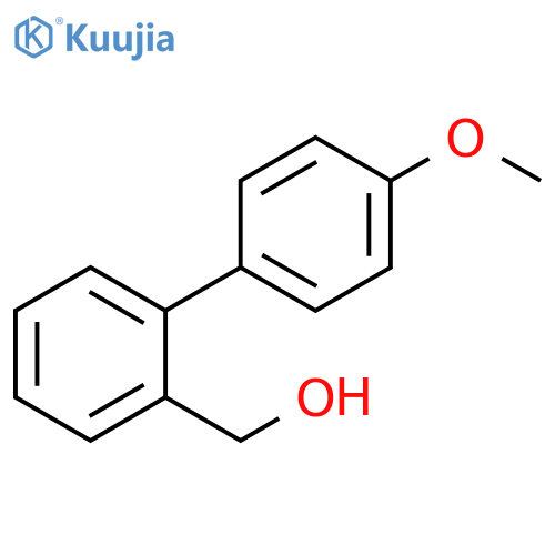 [1,1'-Biphenyl]-2-methanol, 4'-methoxy- structure