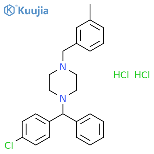 Meclizine dihydrochloride structure