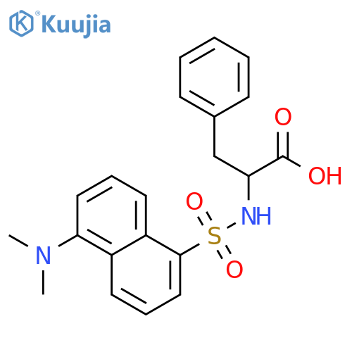 Dansylphenylalanine structure