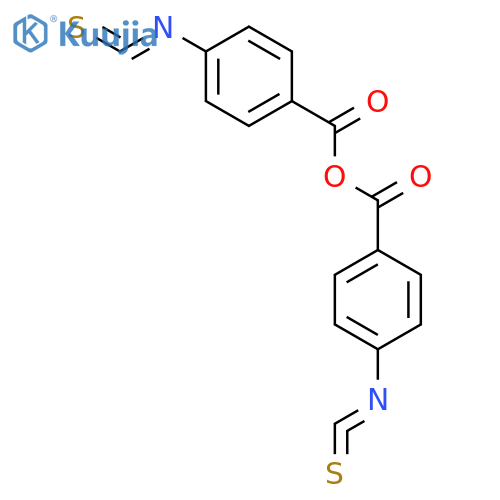 Benzoic acid, 4-isothiocyanato-, anhydride structure