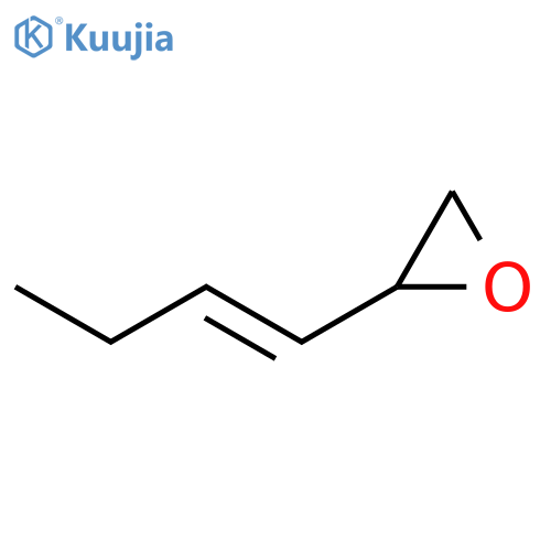 2-(but-1-en-1-yl)oxirane structure