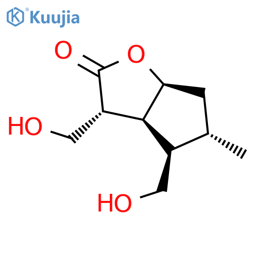 2H-Cyclopenta[b]furan-2-one,hexahydro-3,4-bis(hydroxymethyl)-5-methyl-, (3R,3aS,4R,5S,6aS)- structure