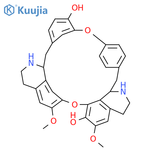 2H-1,24:12,15-Dietheno-6,10-metheno-16H-pyrido[2',3':17,18][1,10]dioxacycloeicosino[2,3,4-ij]isoquinoline-9,22-diol,3,4,4a,5,16a,17,18,19-octahydro-21,26-dimethoxy-, (4aR,16aR)- (9CI) structure