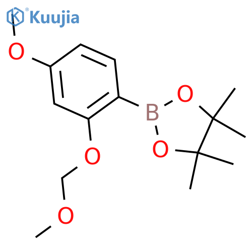 2-(4-Methoxy-2-(methoxymethoxy)phenyl)-4,4,5,5-tetramethyl-1,3,2-dioxaborolane structure