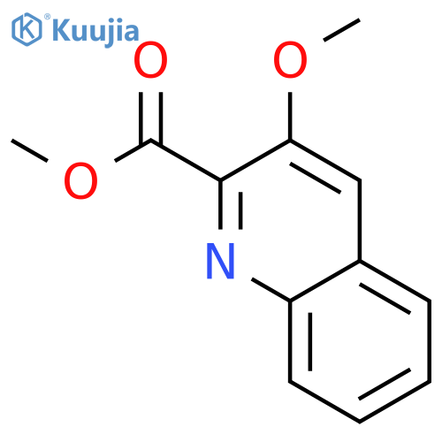 Methyl 3-methoxyquinoline-2-carboxylate structure