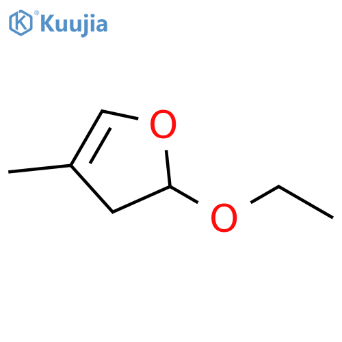Furan, 2-ethoxy-2,3-dihydro-4-methyl- structure