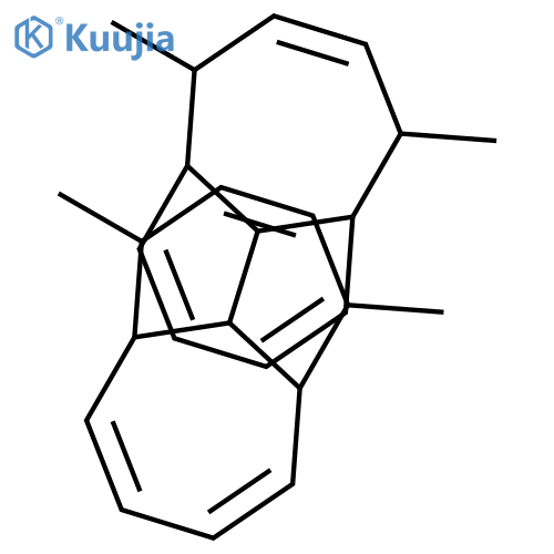 11-(2,5-dimethyl-11-bicyclo[4.4.1]undeca-3,7,9-trienyl)-2,5-dimethylbicyclo[4.4.1]undeca-3,7,9-triene structure