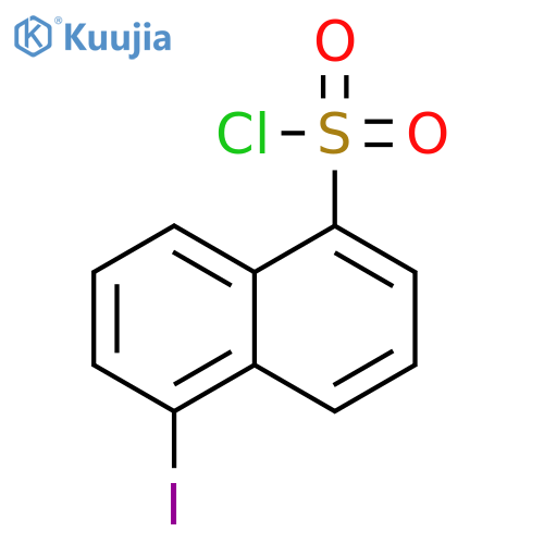 5-Iodonaphthalene-1-sulfonylchloride structure