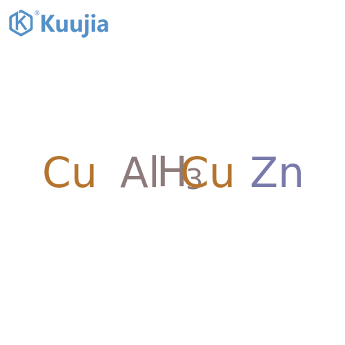 Aluminum, compd. with copper and zinc (1:2:1) structure