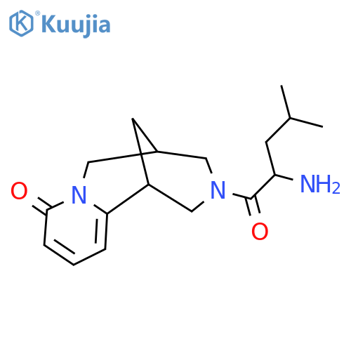 11-(2-Amino-4-methylpentanoyl)-7,11-diazatricyclo[7.3.1.0,2,7]trideca-2,4-dien-6-one structure