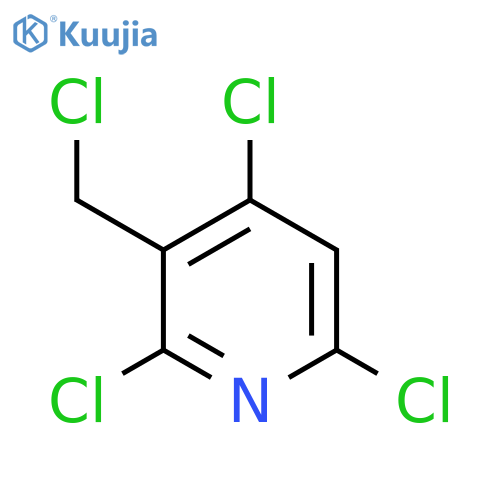 2,4,6-Trichloro-3-(chloromethyl)pyridine structure