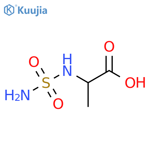 2-(Sulfamoylamino)propanoic acid structure