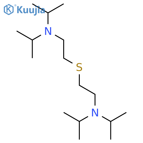 2-Propanamine,N,N'-(thiodi-2,1-ethanediyl)bis[N-(1-methylethyl)- (9CI) structure