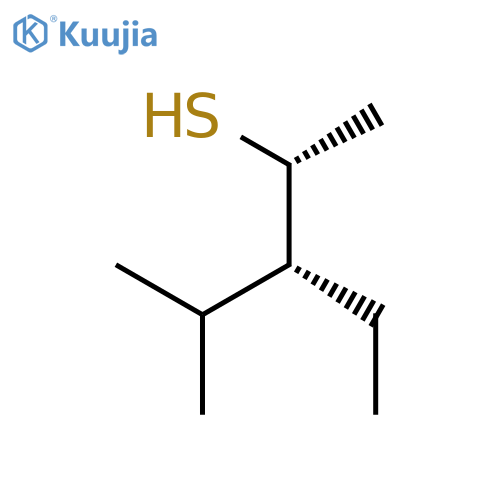 2-Pentanethiol, 3-ethyl-4-methyl-, (R*,R*)-(±)- structure
