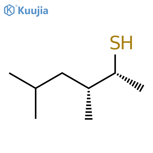2-HEXANETHIOL, 3,5-DIMETHYL-, (R*,R*)- structure