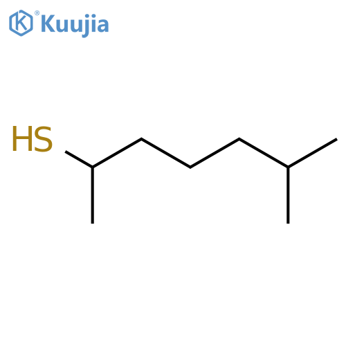 6-Methylheptane-2-thiol structure