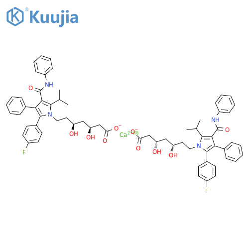 (3S,5S)-Atorvastatin Calcium Salt structure