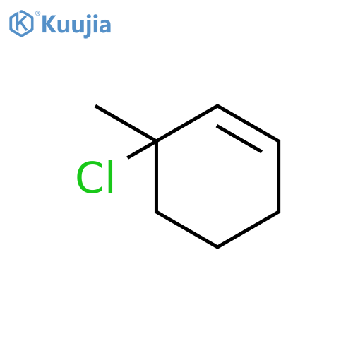 Cyclohexene, 3-chloro-3-methyl-, (±)- structure