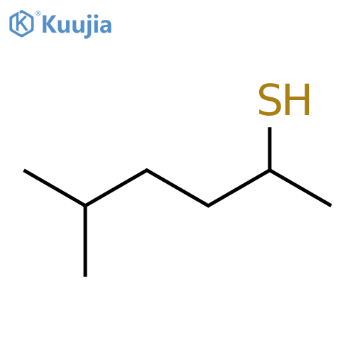 5-methylhexane-2-thiol structure