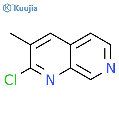 2-CHLORO-3-METHYL-1,7-NAPHTHYRIDINE structure