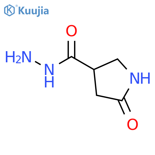 5-Oxo-3-pyrrolidinecarbohydrazide structure