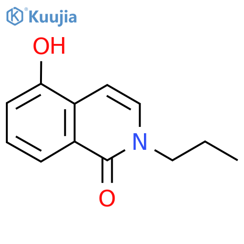 5-hydroxy-2-propylisoquinolin-1(2H)-one structure