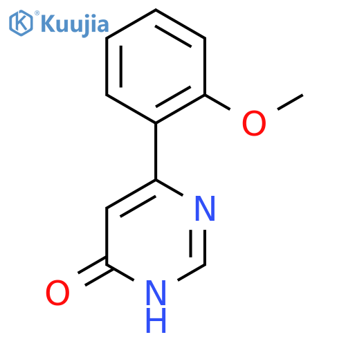 6-(2-Methoxyphenyl)pyrimidin-4-ol structure
