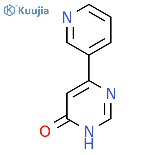 6-Pyridin-3-ylpyrimidin-4-ol structure
