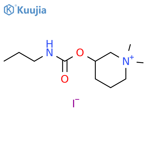 Piperidinium, 1,1-dimethyl-3-[[(propylamino)carbonyl]oxy]-, iodide structure