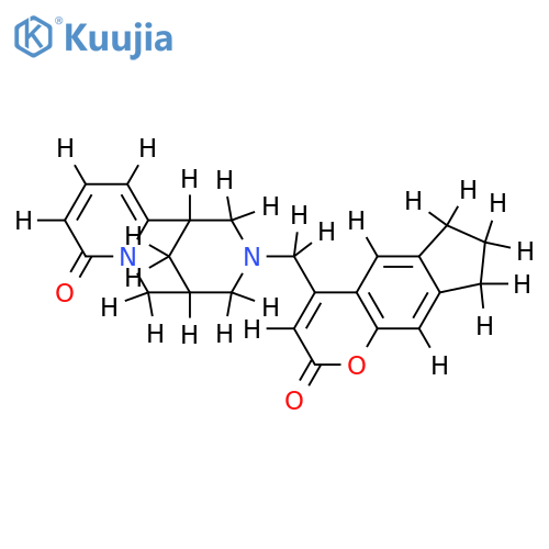 11-({2-oxo-2H,6H,7H,8H-cyclopenta[g]chromen-4-yl}methyl)-7,11-diazatricyclo[7.3.1.0^{2,7}]trideca-2,4-dien-6-one structure