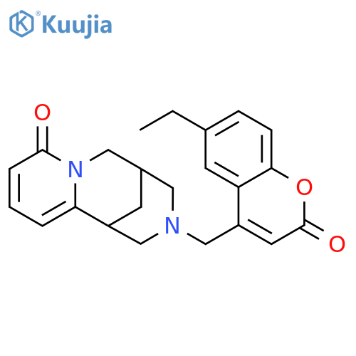11-[(6-ethyl-2-oxo-2H-chromen-4-yl)methyl]-7,11-diazatricyclo[7.3.1.0^{2,7}]trideca-2,4-dien-6-one structure
