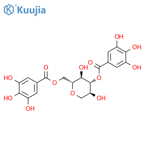 3,6-di-O-galloyl-1,5-anhydro-D-glucitol structure