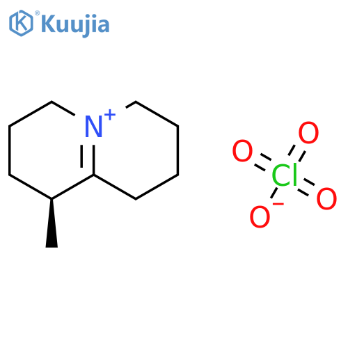 Quinolizinium, 1,2,3,4,6,7,8,9-octahydro-1-methyl-, (S)-, perchlorate structure
