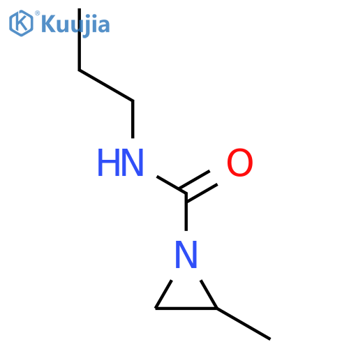1-Aziridinecarboxamide, 2-methyl-N-propyl- structure