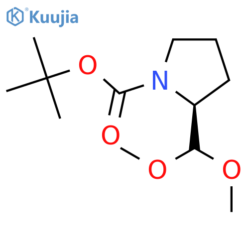 (S)-2-(Dimethoxymethyl)-1-pyrrolidinecarboxylic Acid 1,1-Dimethylethyl Ester structure