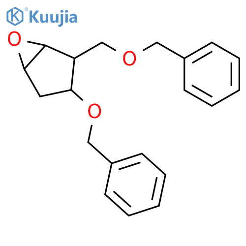 1S-(1a,2a,3b,5a)-3-(Phenylmethoxy)-2-(phenylmethoxy)methyl-6-oxabicyclo3.1.0hexane structure