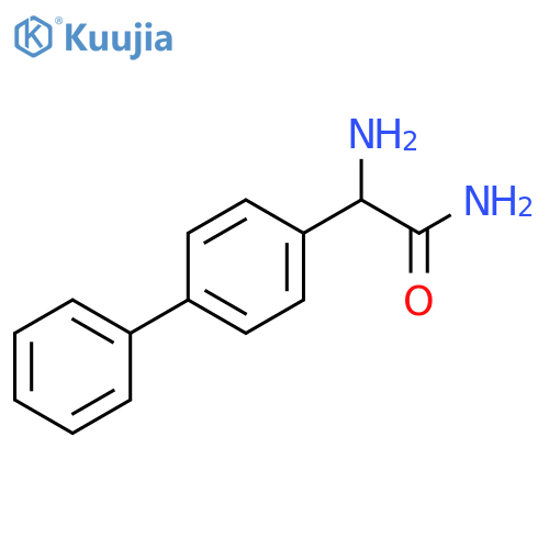 2-\u200bAmino-\u200b2-\u200b(4-\u200bphenylphenyl)\u200bacetamide structure