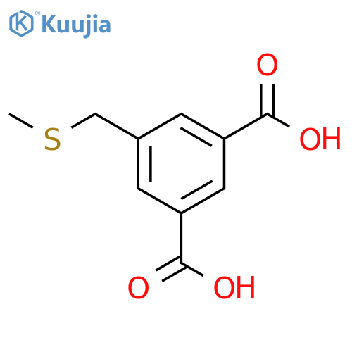 1,3-Benzenedicarboxylic acid, 5-[(methylthio)methyl]- structure