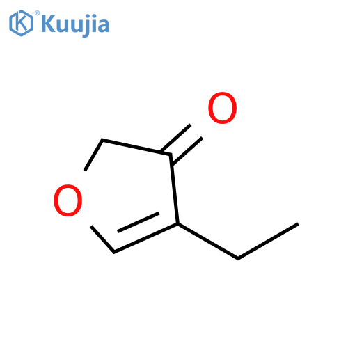 4-ethyl-3(2H)-Furanone structure