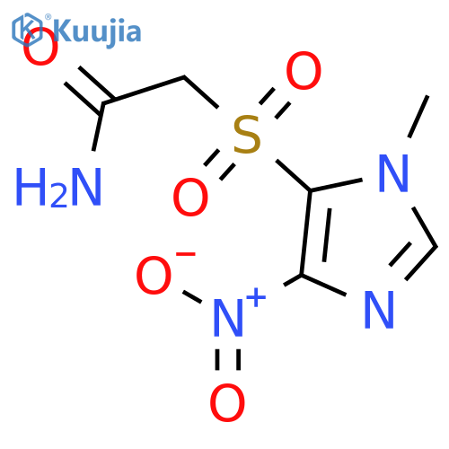 Acetamide,2-[(1-methyl-4-nitro-1H-imidazol-5-yl)sulfonyl]- structure