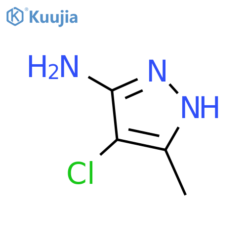 4-Chloro-5-methyl-1H-pyrazol-3-amine structure