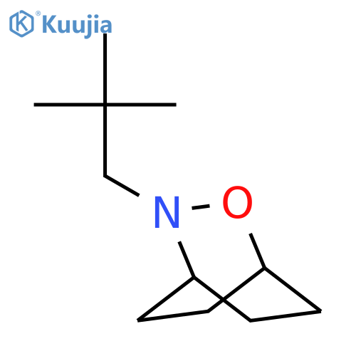 2-Oxa-3-azabicyclo[2.2.2]octane, 3-(2,2-dimethylpropyl)- structure