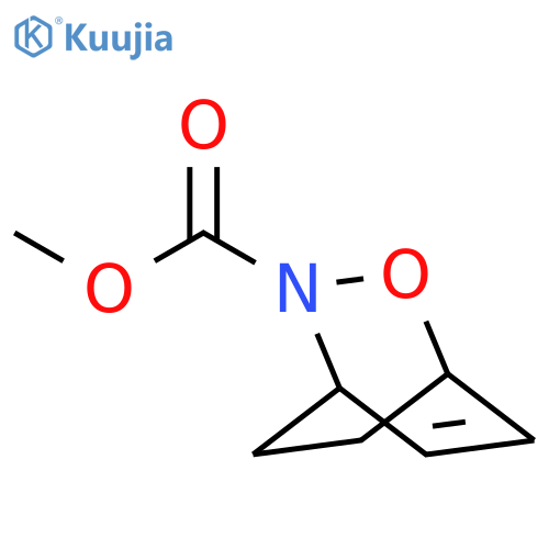 methyl 2-oxa-3-azabicyclo2.2.2oct-5-ene-3-carboxylate structure
