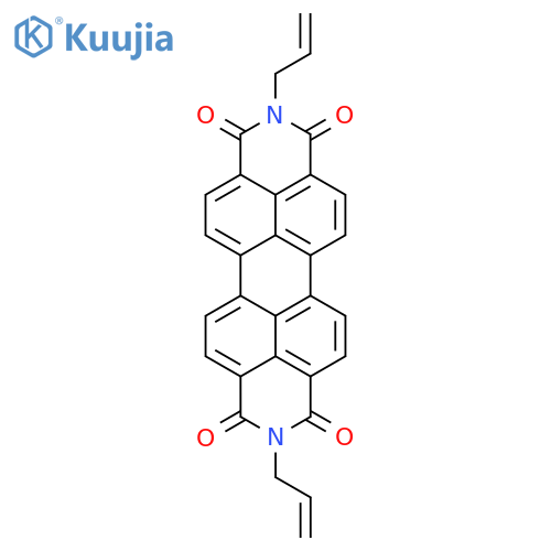 Anthra[2,1,9-def:6,5,10-d'e'f']diisoquinoline-1,3,8,10(2H,9H)-tetrone, 2,9-di-2-propenyl- structure