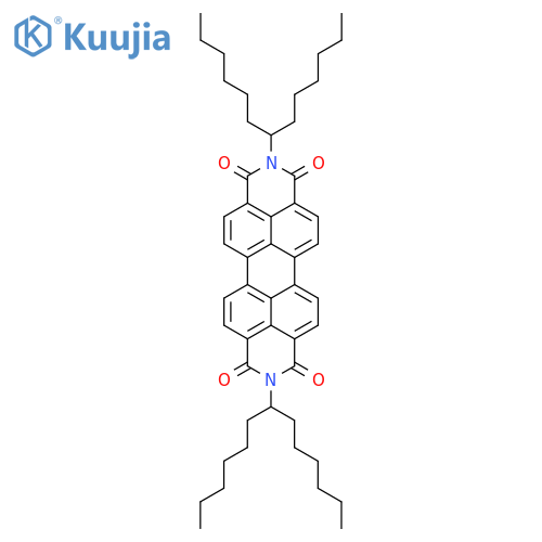 2,9-Di(tridecan-7-yl)anthra[2,1,9-def:6,5,10-d'e'f']diisoquinoline-1,3,8,10(2H,9H)-tetraone structure