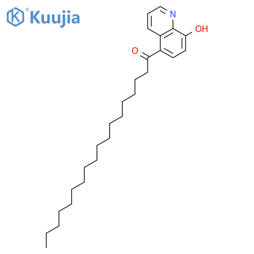 1-Octadecanone, 1-(8-hydroxy-5-quinolinyl)- structure