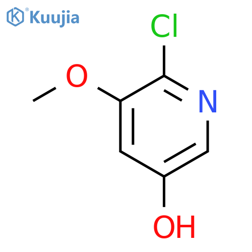 6-chloro-5-methoxypyridin-3-ol structure
