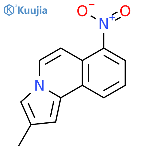 Pyrrolo[2,1-a]isoquinoline, 2-methyl-7-nitro- structure