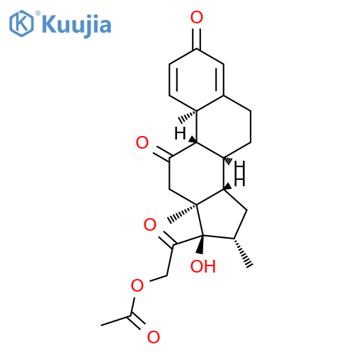 Meprednisone Acetate structure